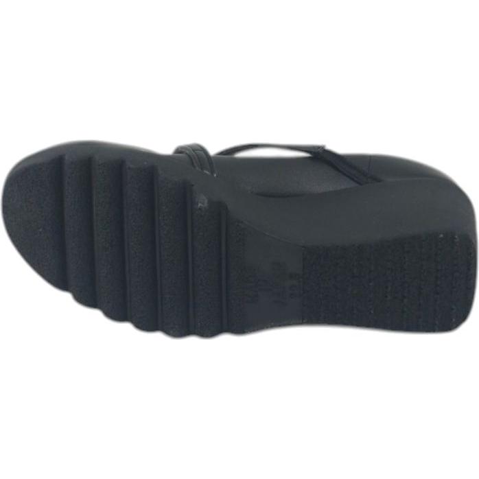 パンプス レディース 痛くない 歩きやすい ヒール 黒 靴 ウエッジ ソール 美脚 厚底 ラウンドトゥ 仕事 コンフォート シューズ ファーストコンタクト nc49608 | FIRST CONTACT | 10