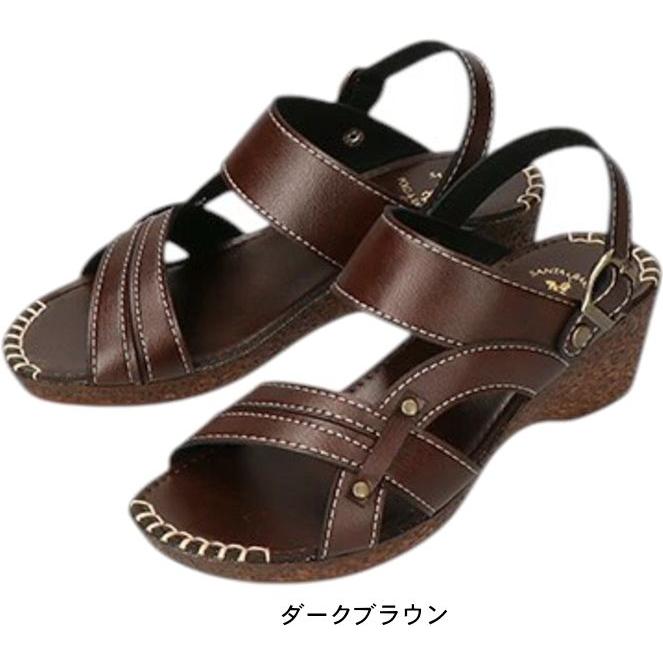 Santa Barbara Polo & Racquet Club 日本製 厚底 サンダル レディース
