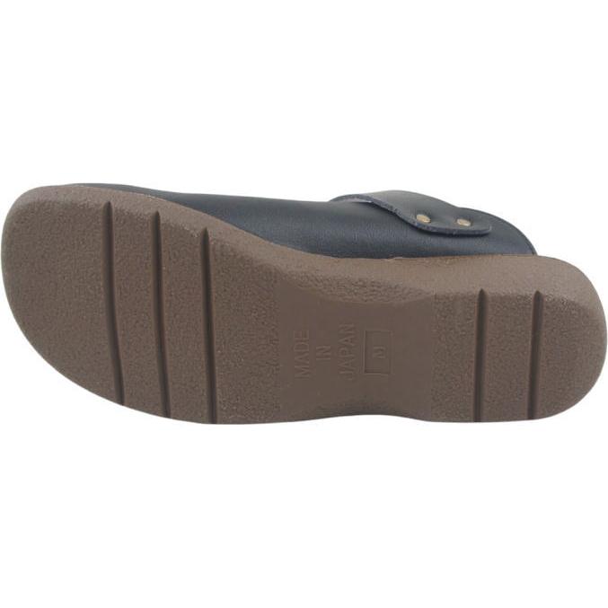 日本製 サンダル レディース クッション サボサンダル 前ふさがり つっかけ 黒 ウェッジソール 靴 歩きやすい おしゃれ コンフォート 母の日 nc6884 | Santa Barbara Polo & Racquet Club | 16