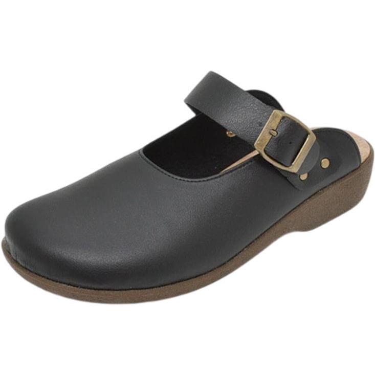 日本製 サンダル レディース クッション サボサンダル 前ふさがり つっかけ 黒 ウェッジソール 靴 歩きやすい おしゃれ コンフォート 母の日 nc6884 | Santa Barbara Polo & Racquet Club | 14