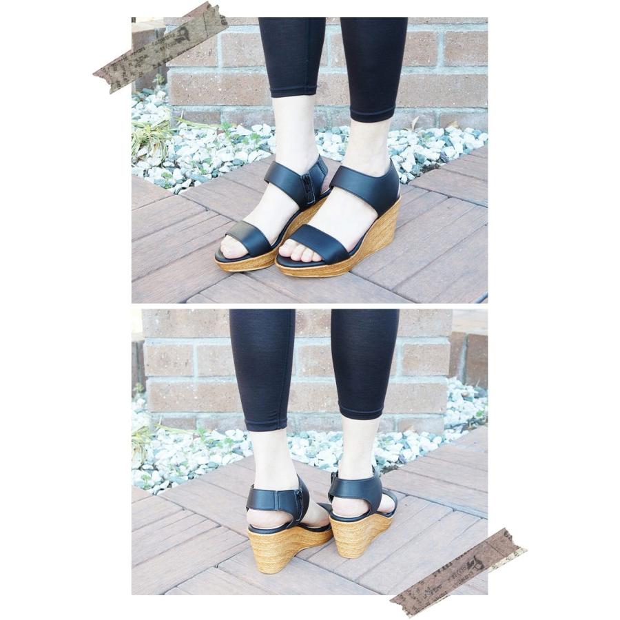 日本製 サンダル レディース 8cm 美脚 ウエッジ ヒール ソール ジュート 厚底 ストラップ 夏 nc92932 | FIRST CONTACT | 04