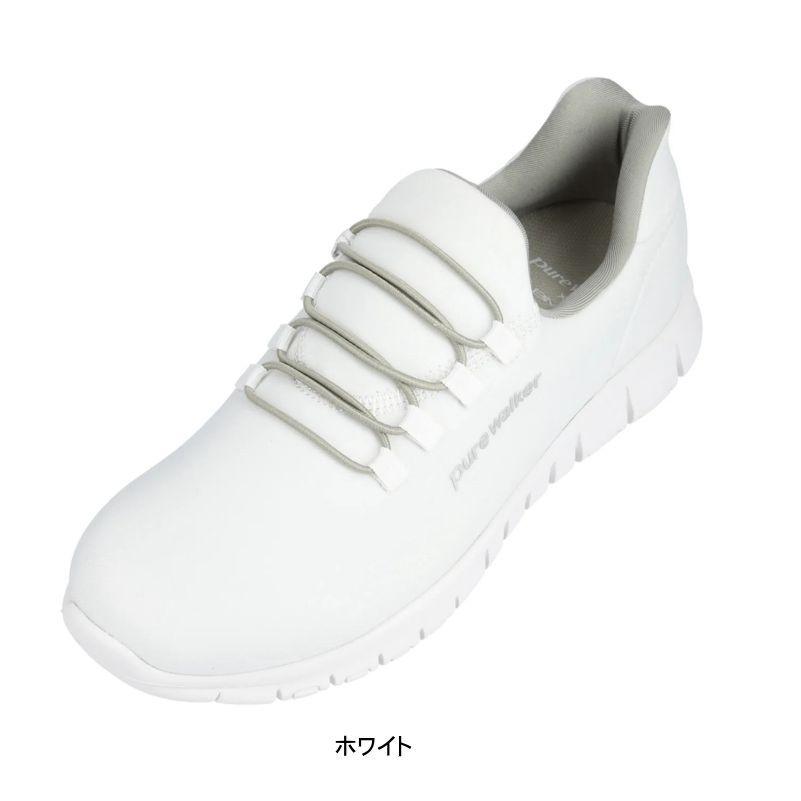 スッポリ履けて楽ちん 今話題の ハンズフリー スニーカー レディース スリッポン ピュアウォーカー pure walker 軽量 シューズ 靴 運動靴 ウォーキング pw1501 | pure walker | 04