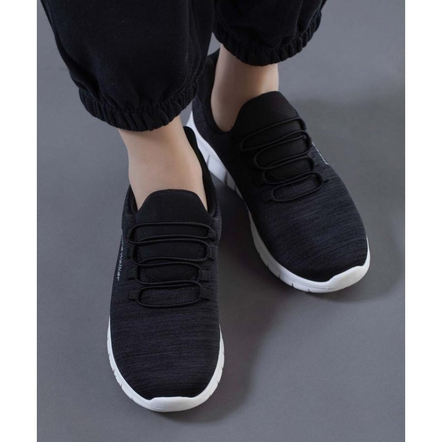 スッポリ履けて楽ちん 今話題の ハンズフリー スニーカー レディース スリッポン ピュアウォーカー pure walker 軽量 シューズ 靴 運動靴 ウォーキング pw1501 | pure walker | 06