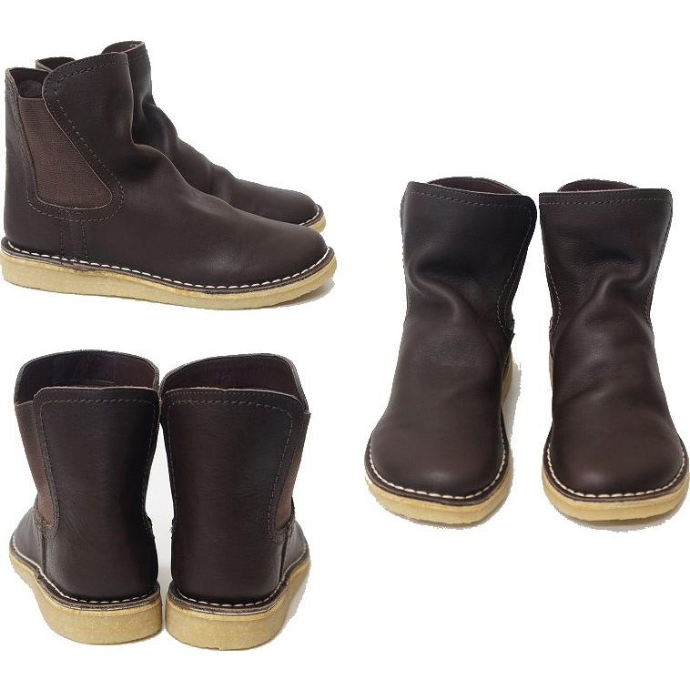 ショート ブーツ レディース サイドゴア ペコス チャッカー 本革 レザー 牛 皮 ぺたんこ くしゅ クシュ モーイ MOOI！ roymf146 送料無料 |  | 09