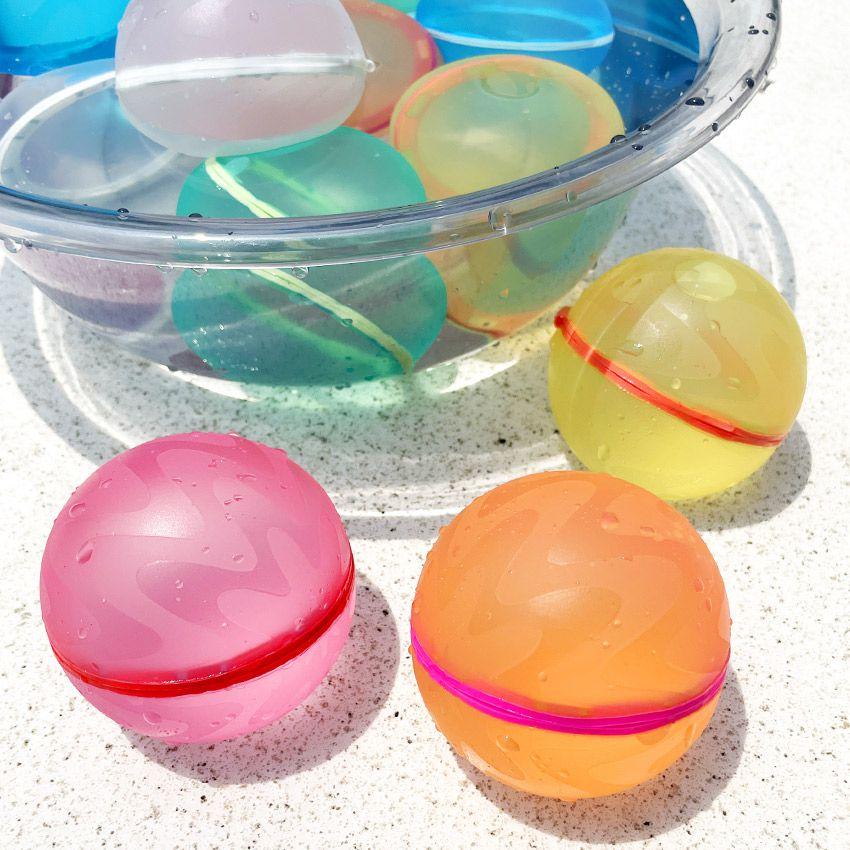 水風船 スプラッシュボール 無限 水ふうせん シリコン 3個入り 何度も使える ゴミが出ない お風呂 おもちゃ プール 海 川 子供 公式 正規品 メール便 roysb |  | 05