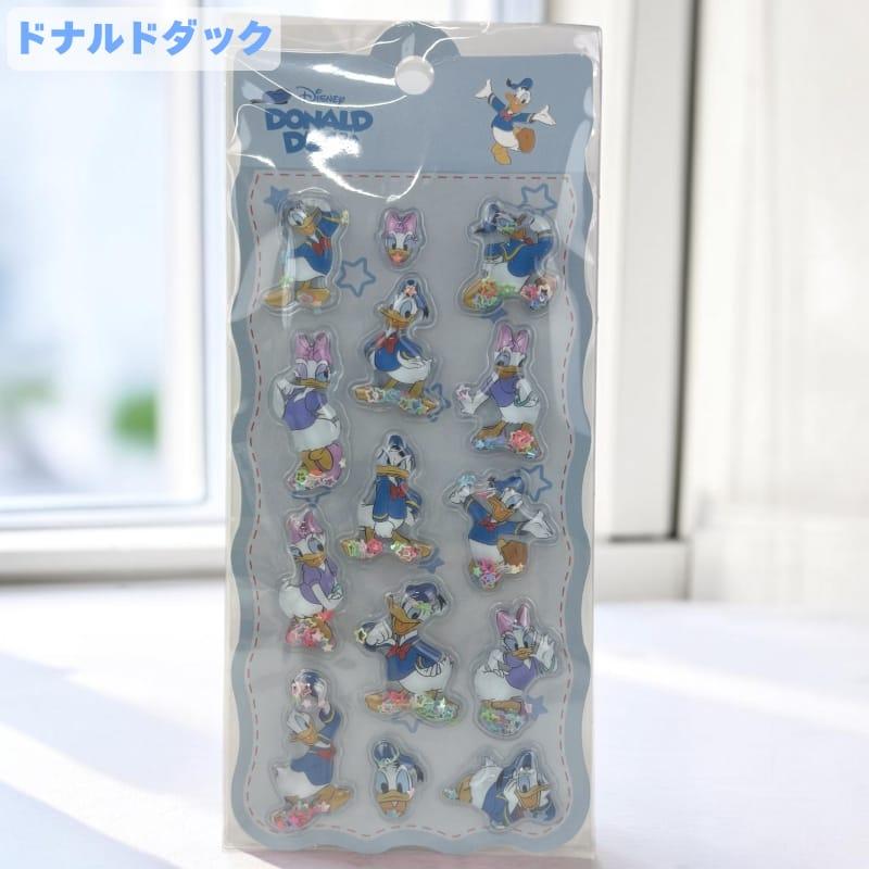 ディズニー キャラクター クリスタルシール ウォーターシール ぷくぷく