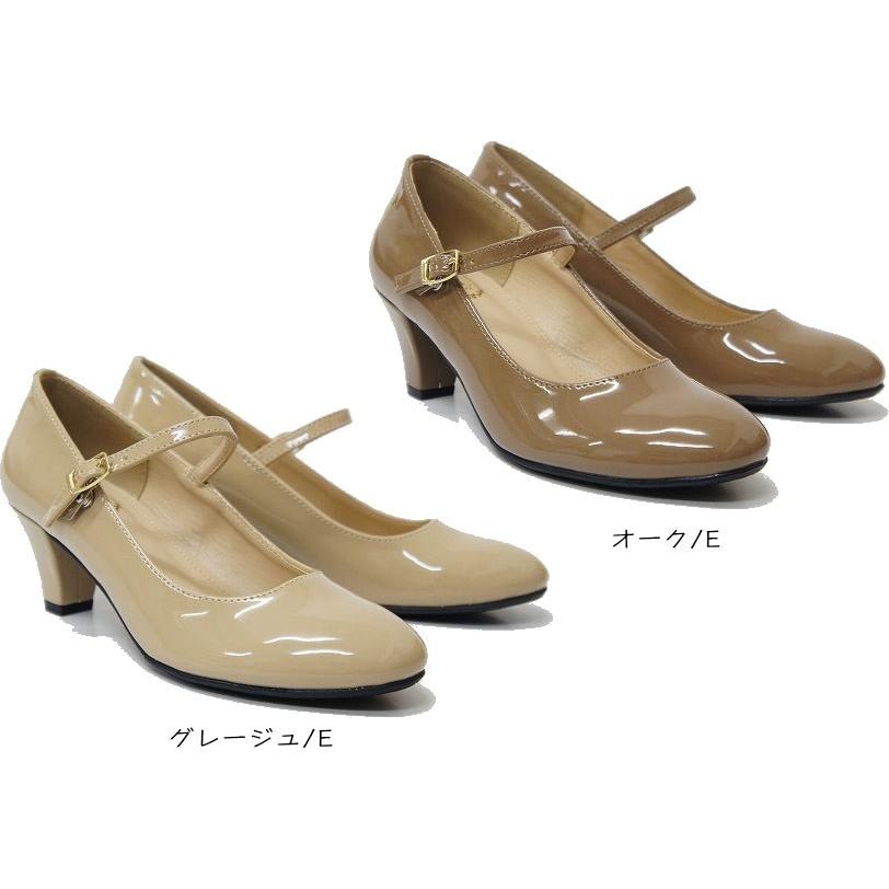 パンプス ストラップ 痛くない 歩きやすい ローヒール 結婚式 オフィス 黒 脱げない ブラック BLACK 5cm 入学式 入園式 卒業式 卒園式 Pumps sm1603 |  | 03