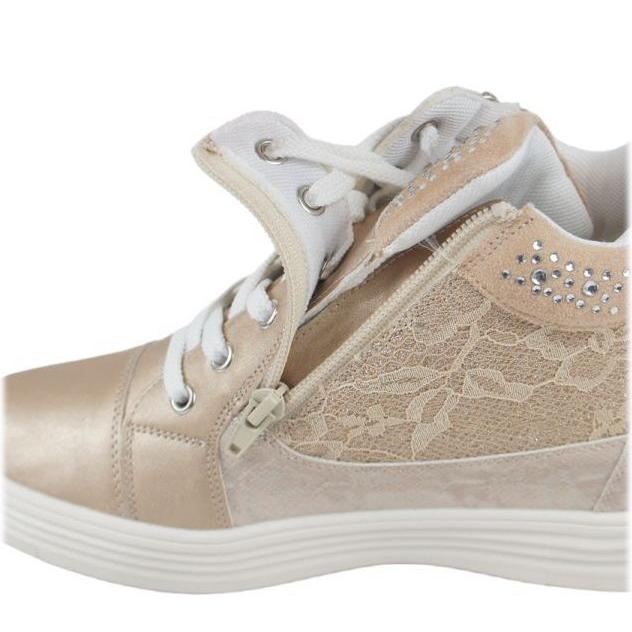 厚底 美脚 インヒール スニーカー レディース 6cm ヒール 厚底 ビジュー スタッズ 黒 ブラック ホワイト 白 シューズ 靴 30代 40代 50代 プラットフォーム sm302 |  | 10