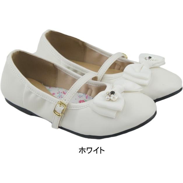 パンプス キッズ ジュニア 子供 靴 ローカット フラットシューズ 黒 ブラック 白 ホワイトフォーマル ピアノ発表会 結婚式 入学式 入園式 卒園式 sm356 |  | 08