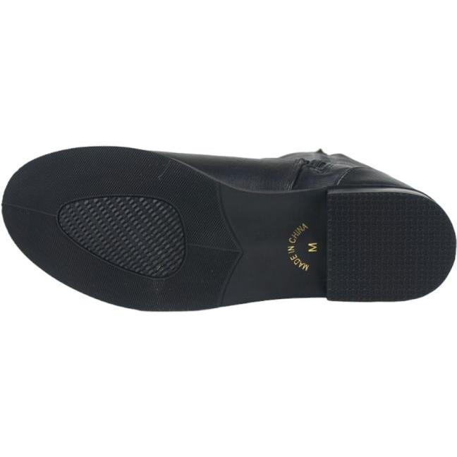 ロングブーツ レディース 3センチ ローヒール 歩きやすい 伸びる ストレッチ素材 サイドジップ ジョッキーブーツ 黒 ブラック 履きやすい 30代 40代 50代 sm6783 |  | 09