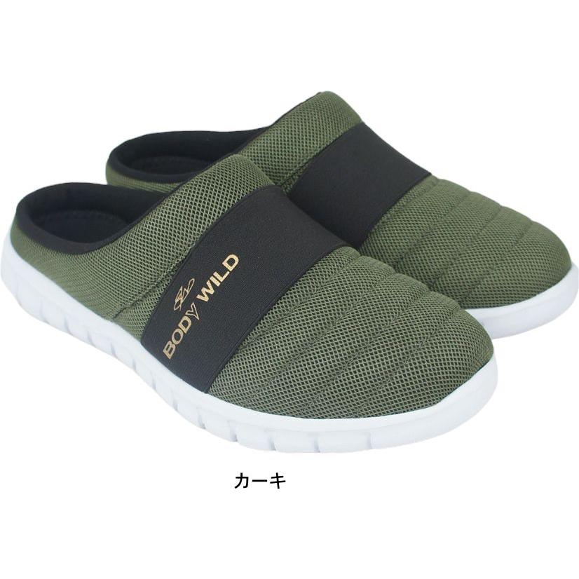 ボディワイルド BODY WILD ボディーワイルド メンズ サンダル サボサンダル バブーシュ クロッグサンダル 軽量 軽い スポーツ 春 夏 父の日 tabmh1540 | BODY WILD | 02