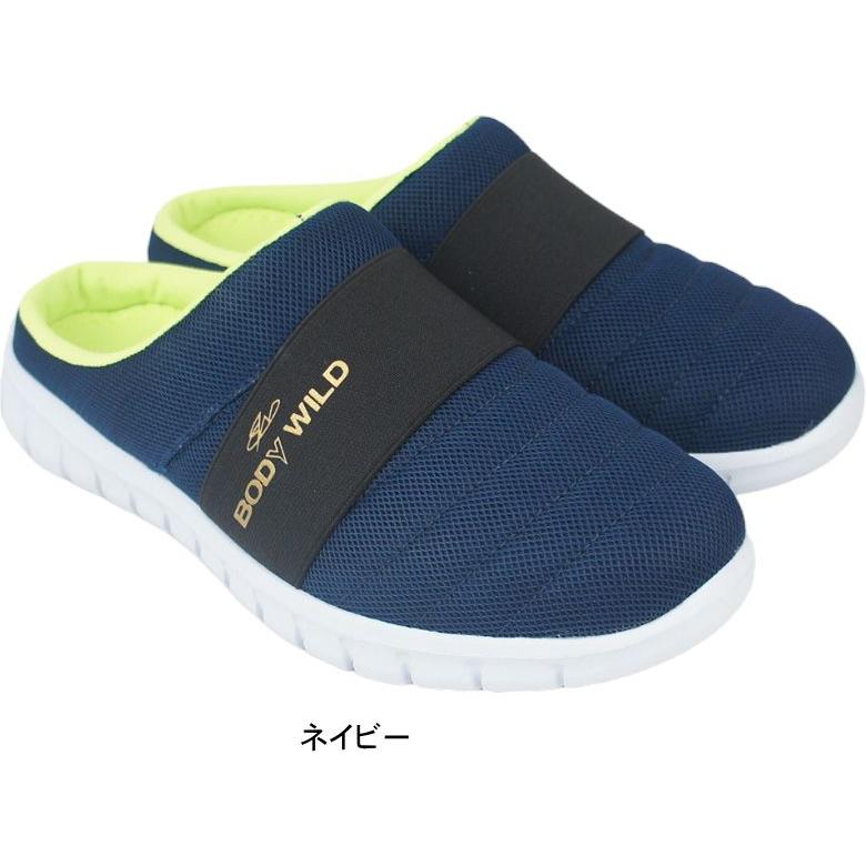 ボディワイルド BODY WILD ボディーワイルド メンズ サンダル サボサンダル バブーシュ クロッグサンダル 軽量 軽い スポーツ 春 夏 父の日 tabmh1540 | BODY WILD | 03