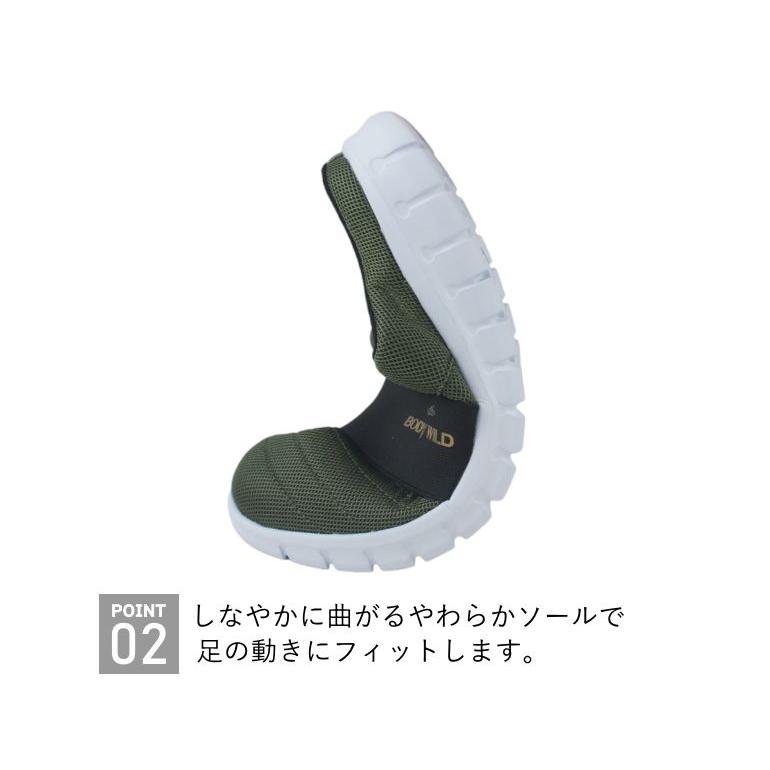 ボディワイルド BODY WILD ボディーワイルド メンズ サンダル サボサンダル バブーシュ クロッグサンダル 軽量 軽い スポーツ 春 夏 父の日 tabmh1540 | BODY WILD | 05