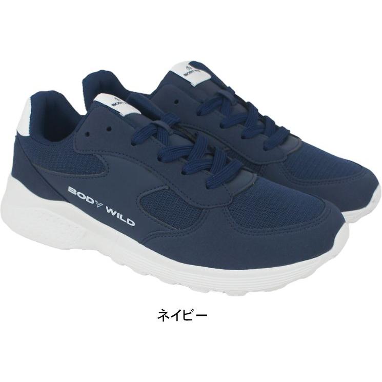 スニーカー メンズ 靴 軽量 軽い 疲れない シューズ おしゃれ ヒモ ひも 紐 履きやすい 歩きやすい 父の日 ボディワイルド BODY WILD tabms1575 | BODY WILD | 02
