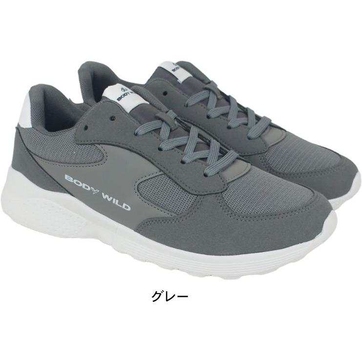 スニーカー メンズ 靴 軽量 軽い 疲れない シューズ おしゃれ ヒモ ひも 紐 履きやすい 歩きやすい 父の日 ボディワイルド BODY WILD tabms1575 | BODY WILD | 03