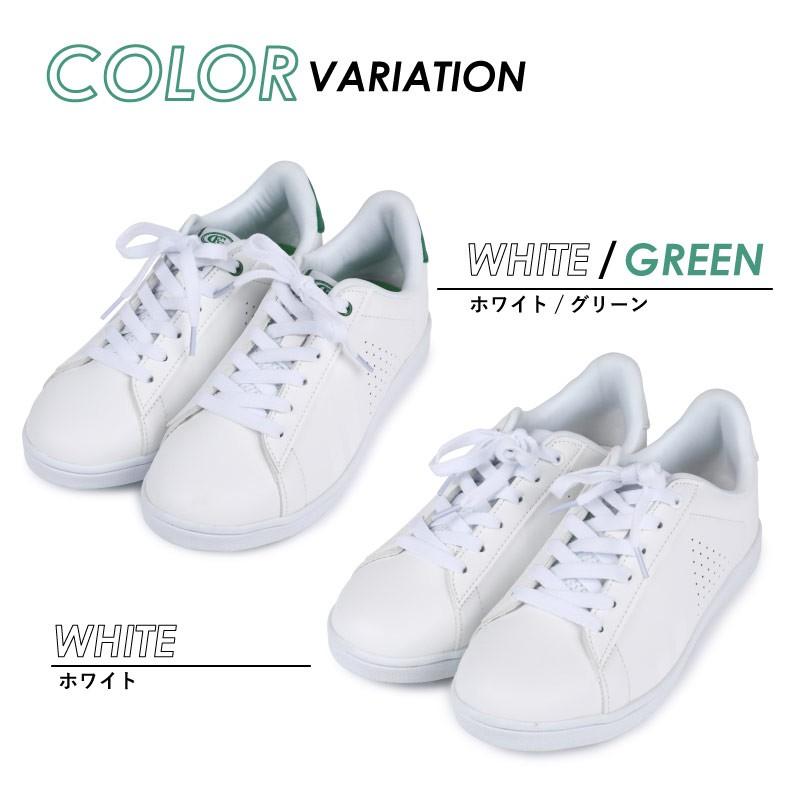 スニーカー レディース 靴 白 ホワイト 通学 学生 軽量 軽い 疲れない シューズ FC.CROW おしゃれ ヒモ ひも 紐 履きやすい 歩きやすい tafc9723 |  | 01