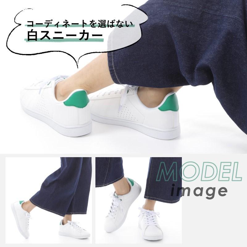 スニーカー レディース 靴 白 ホワイト 通学 学生 軽量 軽い 疲れない シューズ FC.CROW おしゃれ ヒモ ひも 紐 履きやすい 歩きやすい tafc9723 |  | 02