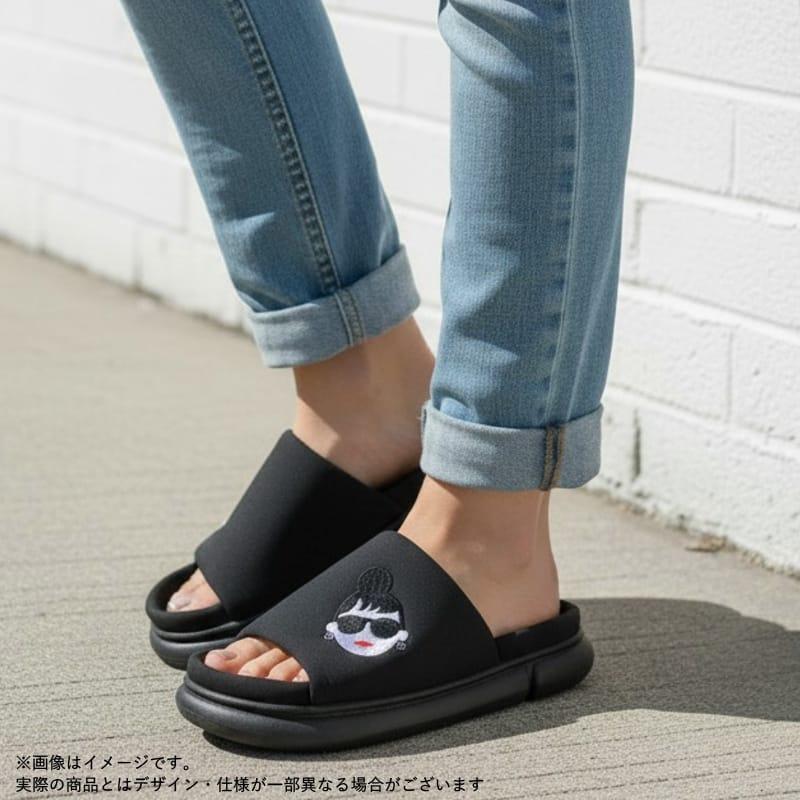 サンダル レディース 滑りにくい フラット ぺたんこ クッション 厚底 軽い 軽量 やわらかい おしゃれ スリッパ ハッピーフェイス HAPPYFACE レディエマ tk10076 |  | 13