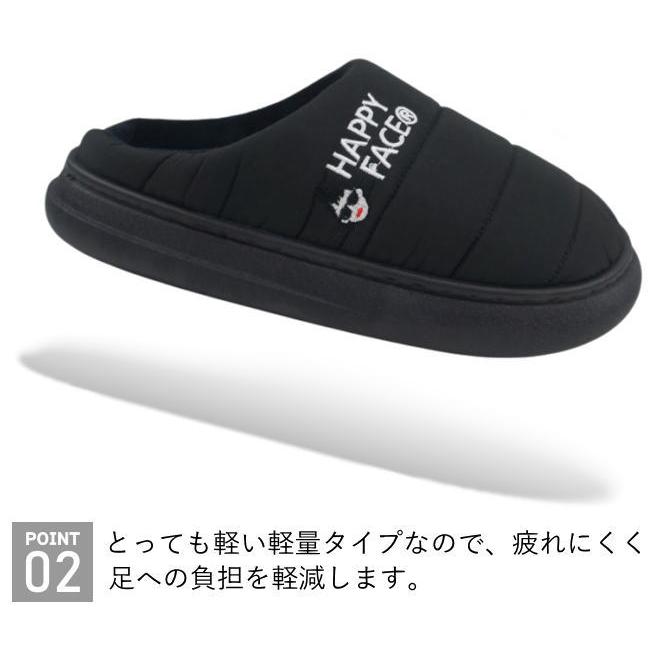 サボサンダル モックサンダル レディース 靴 暖かい 柔らかい 起毛 ダウン おしゃれ 秋 冬 母の日 ハッピーフェイス HAPPYFACE レディエマ tk11136 |  | 07