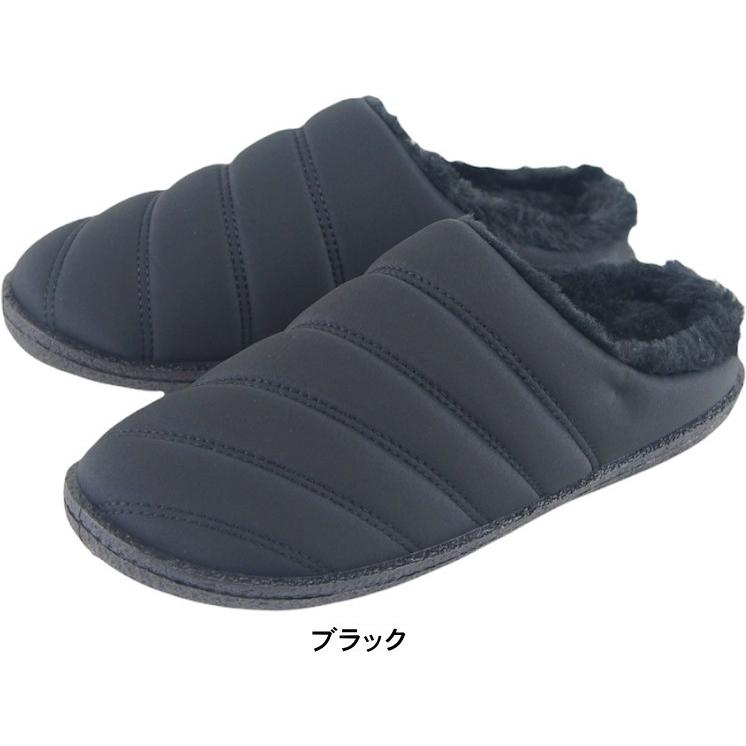 メンズ サボサンダル クロッグ サンダル つっかけ 靴 ファー ボア