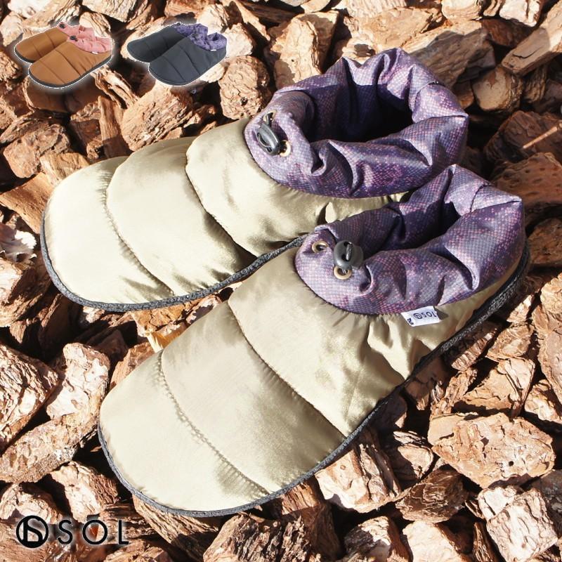 SOL サボサンダル 冬 メンズ クロッグ サンダル つっかけ 靴 暖かい