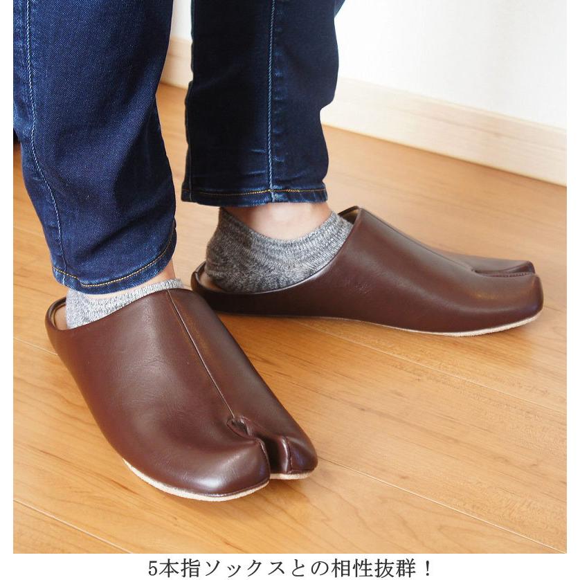ルームシューズ おしゃれ 人気 スリッパ メンズ レディース オフィス 足袋 tabiフォーマル ぺたんこ 疲れない シンプル サボ GIFT ギフト 28116 28601 |  | 03