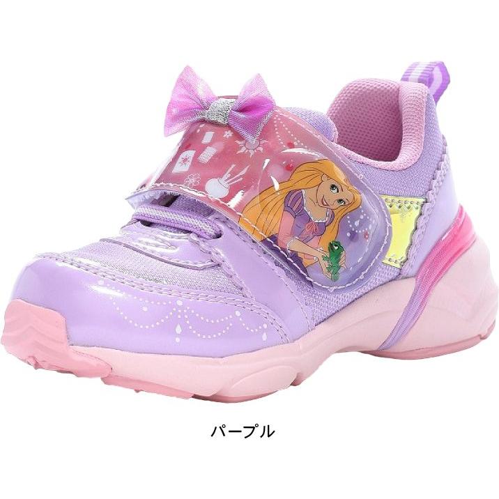 MoonStar（ムーンスター） 光る靴 キッズ スニーカー ピンク アリエル
