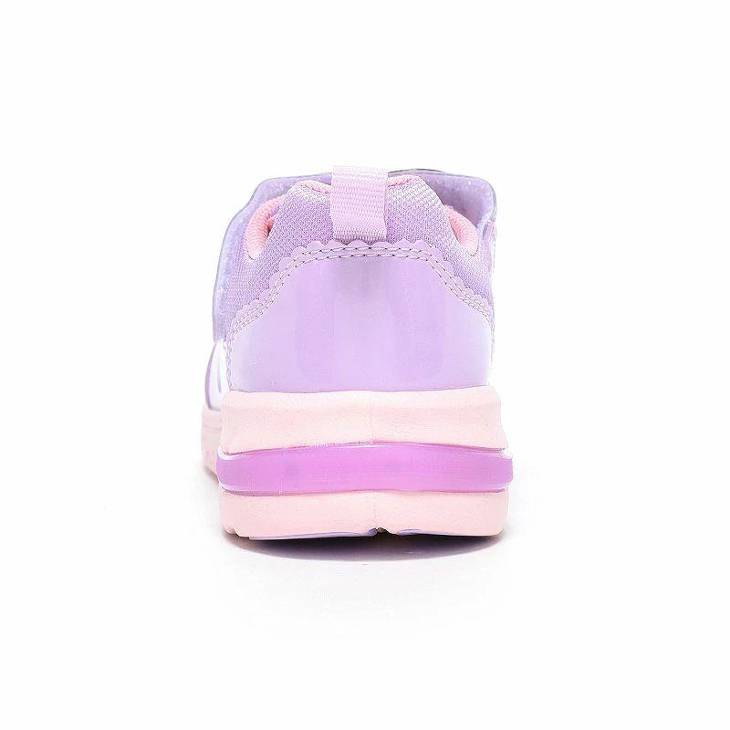 光る靴 ムーンスター キッズ スニーカー 女の子 ピンク(アリエル