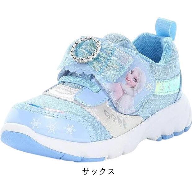 アナと雪の女王 スニーカー キッズ 女の子 可愛い 通園 ベロクロ