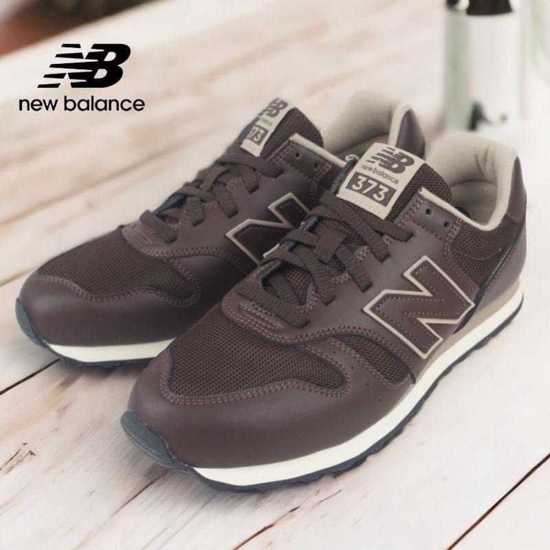 New Balance スニーカー メンズ ML373 PL2 ダークブラウン