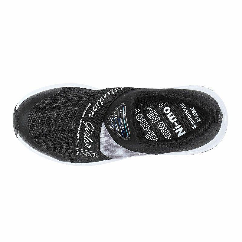 Ni-mo スニーカー スリッポン 子供 キッズ ジュニア 紐なし