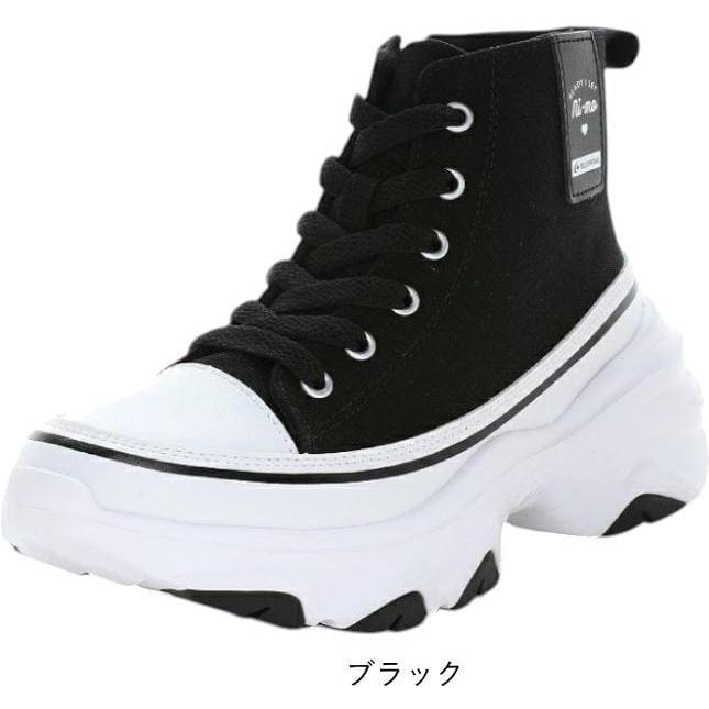 キッズ ジュニア 女の子 ハイカット 厚底 ガールズ スニーカー