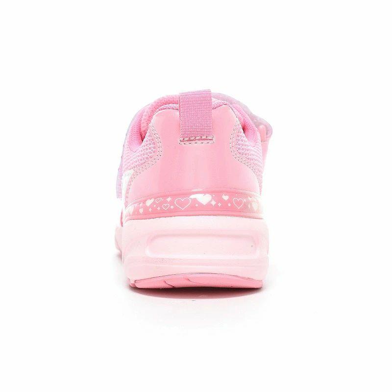 サンリオ ハローキティ シナモロール クロミ子供靴 キッズ スニーカー SA C034 ピンク ミント パープル moonstar ムーンスター 光る LED搭載 女の子 tmsac034 | MoonStar | 07