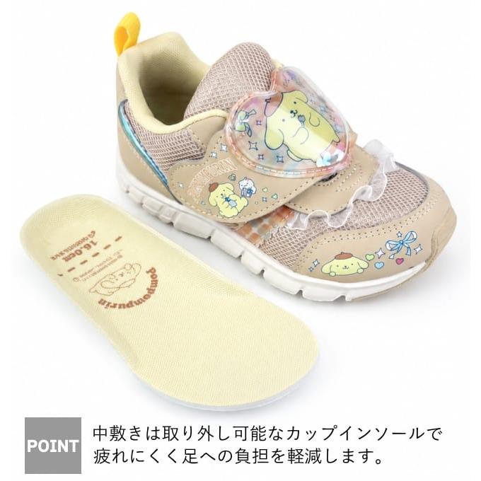 サンリオ キッズ スニーカー クロミ ハローキティ ポムポムプリン シナモロール 子供靴 キャラクター 女の子 ムーンスター シューズ tmsac042 |  | 09