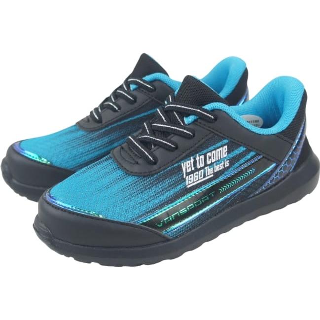 手を使わずに履ける 秒で履けるスニーカー ブラック ブルー 19cm〜23cm キッズ ジュニア 男の子 スリッポン スリップイン ヴァンスポーツ VANSPORT van701 |  | 08