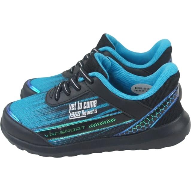 手を使わずに履ける 秒で履けるスニーカー ブラック ブルー 19cm〜23cm キッズ ジュニア 男の子 スリッポン スリップイン ヴァンスポーツ VANSPORT van701 |  | 09