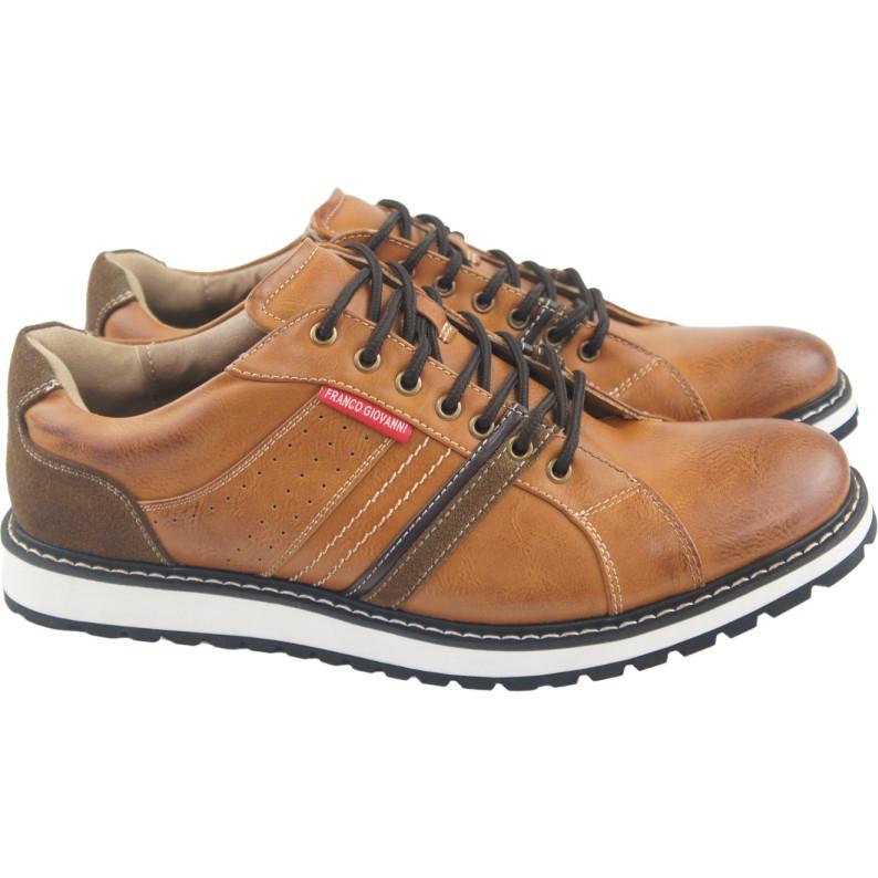 スニーカー メンズ ひも レースアップ ウォーキング カジュアルシューズ おしゃれ 靴 FRANCO GIOVANNI フランコジョバンニ 紳士 男性 vanfg203 | FRANCO GIOVANNI | 05