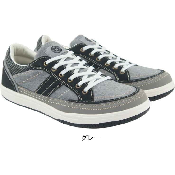 スニーカー メンズ ひも レースアップ ウォーキング カジュアル おしゃれ 靴 デニム HERROS ハーロス 父の日 敬老の日 プレゼント vanhr6001 | HERROS | 02