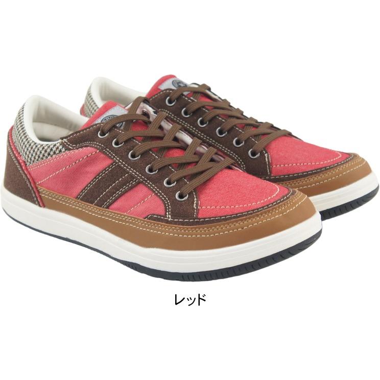スニーカー メンズ ひも レースアップ ウォーキング カジュアル おしゃれ 靴 デニム HERROS ハーロス 父の日 敬老の日 プレゼント vanhr6001 | HERROS | 03