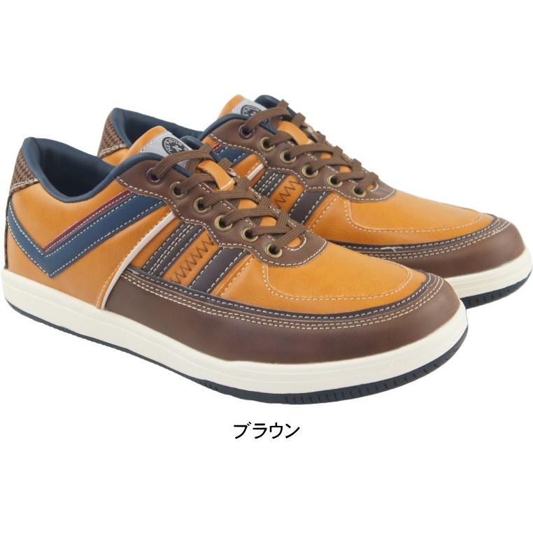 スニーカー メンズ ひも レースアップ ウォーキング カジュアルシューズ おしゃれ 靴 HERROS ハーロス 父の日 敬老の日 プレゼント vanhr6003 | HERROS | 05