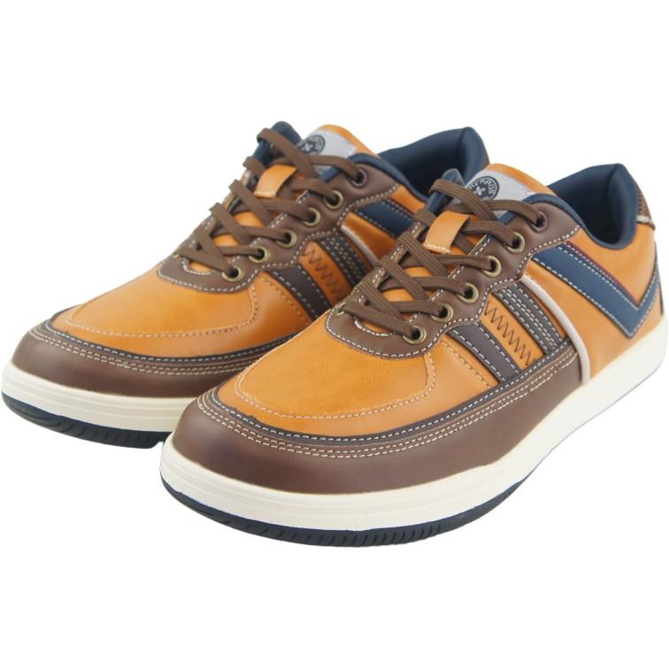 スニーカー メンズ ひも レースアップ ウォーキング カジュアルシューズ おしゃれ 靴 HERROS ハーロス 父の日 敬老の日 プレゼント vanhr6003 | HERROS | 07