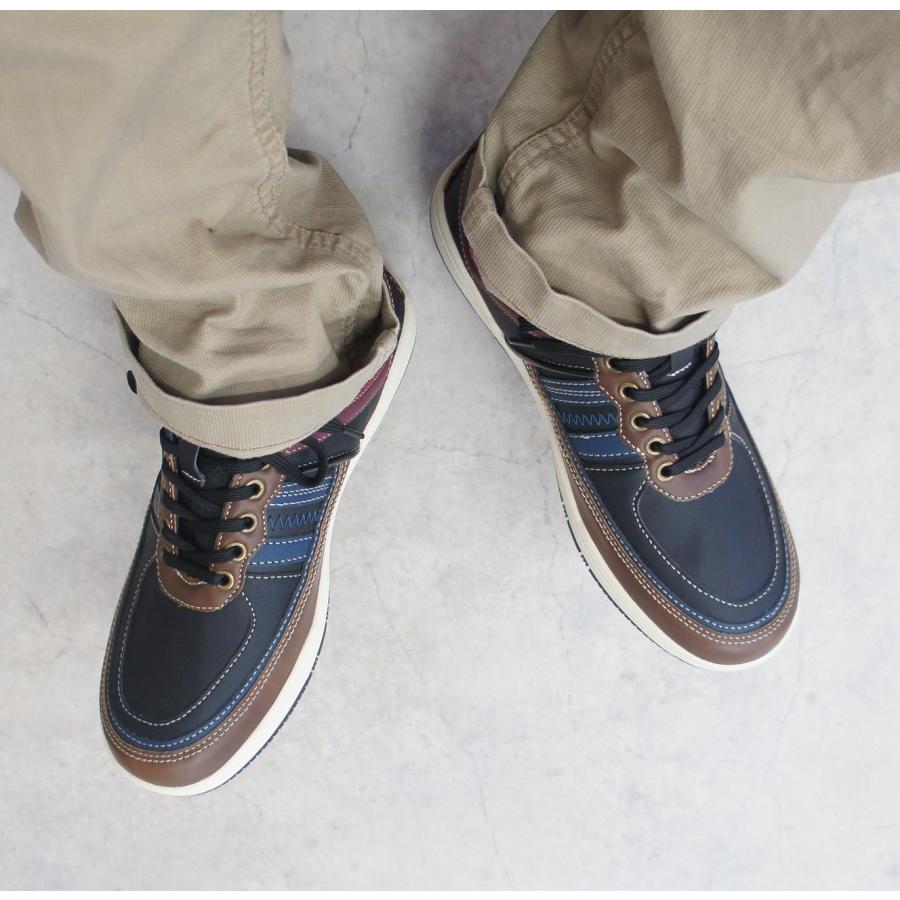スニーカー メンズ ひも レースアップ ウォーキング カジュアルシューズ おしゃれ 靴 HERROS ハーロス 父の日 敬老の日 プレゼント vanhr6003 | HERROS | 12