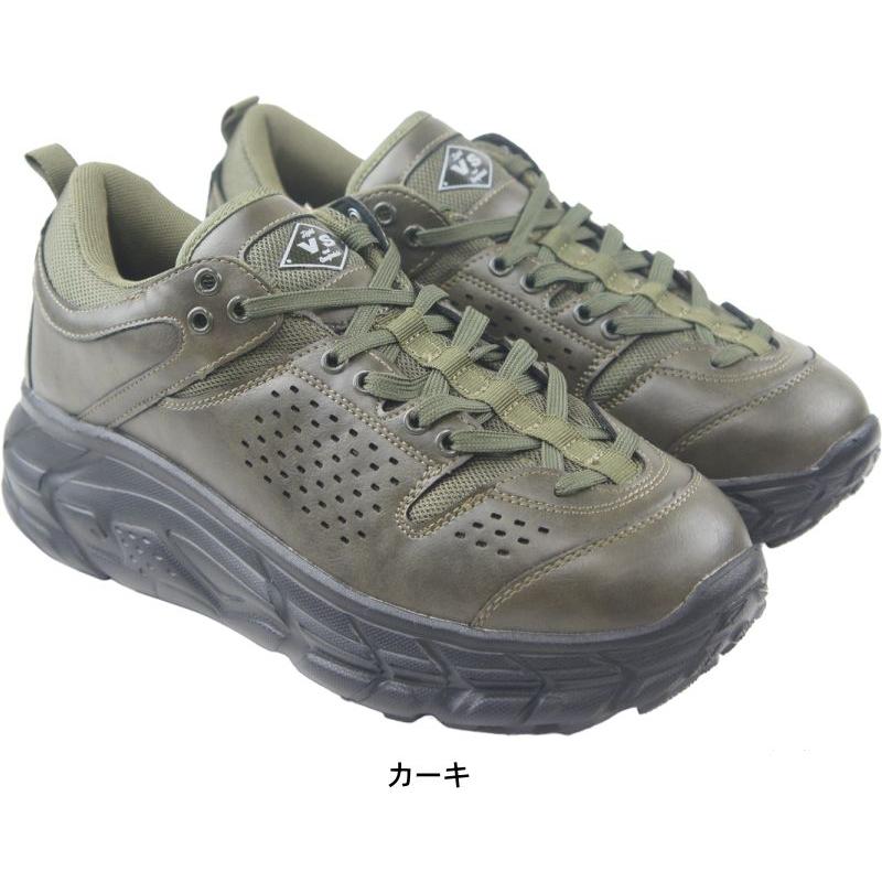 スニーカー メンズ ダットスニーカー ボリュームスニーカー 厚底 クッション 歩きやすい ブラック  黒 ひも靴 VAN SPORT ヴァンスポーツ バンスポーツ vanva3000 |  | 06