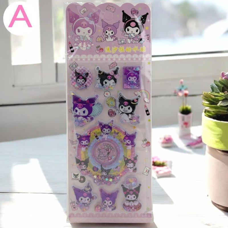 サンリオ キャラクター ウォーターシール ぷくぷくシール 可愛い 3D 立体 シール 立体 手帳シール 3D クリア シール ぷっくり メール便 water1 |  | 01