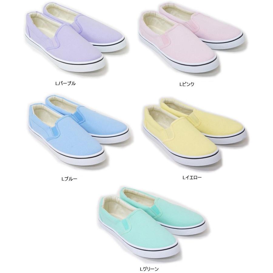 レディース スリッポン フラット ぺたんこ キャンバス ym66895 |  | 03