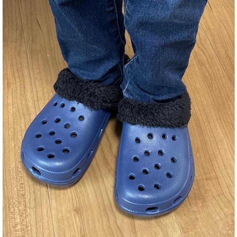 ファーサンダル 子供 キッズ ジュニア クロッグサンダル クロック