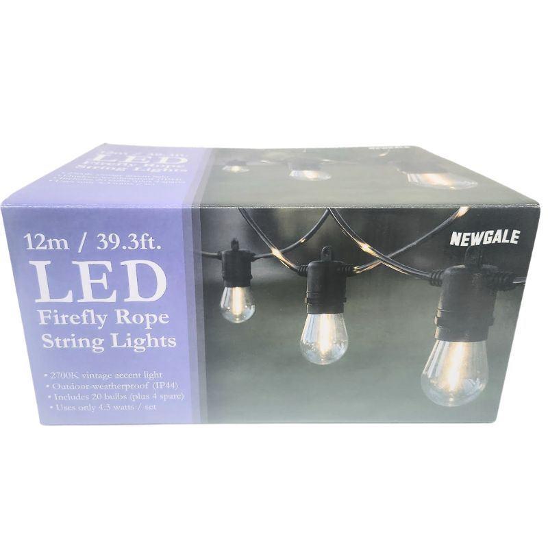 NEWGALE 12m LED ファイヤーフライロープ ストリングライト 楽天市場】【送料無料】NEWGALE ファイヤーフライ LED