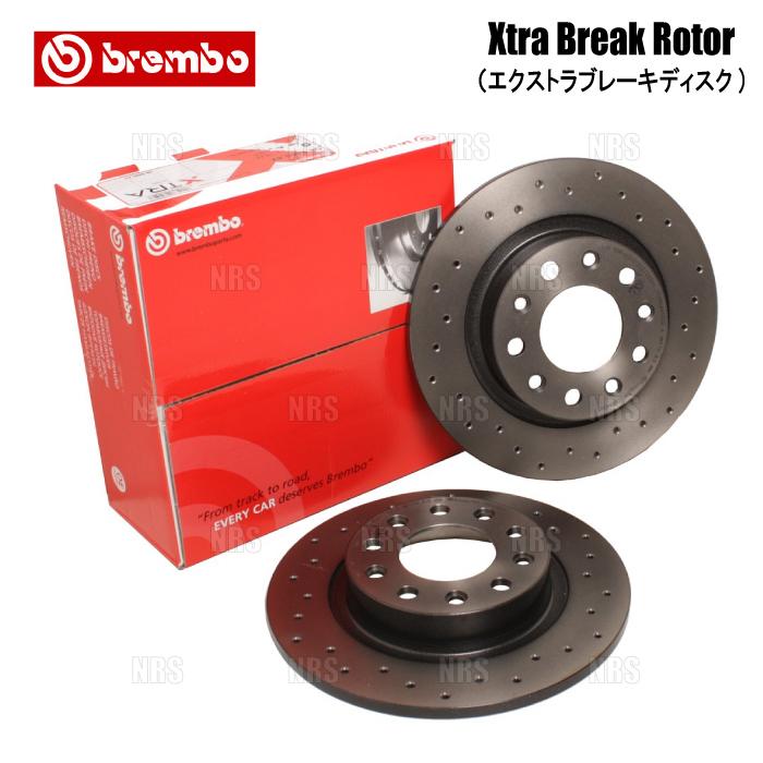 brembo ブレンボ エクストラ ブレーキディスク (リア) アクセラ/アクセラスポーツ BK3P/BKEP/BLEAP/BLEAW 03/10〜13/10 (08.9975.2X