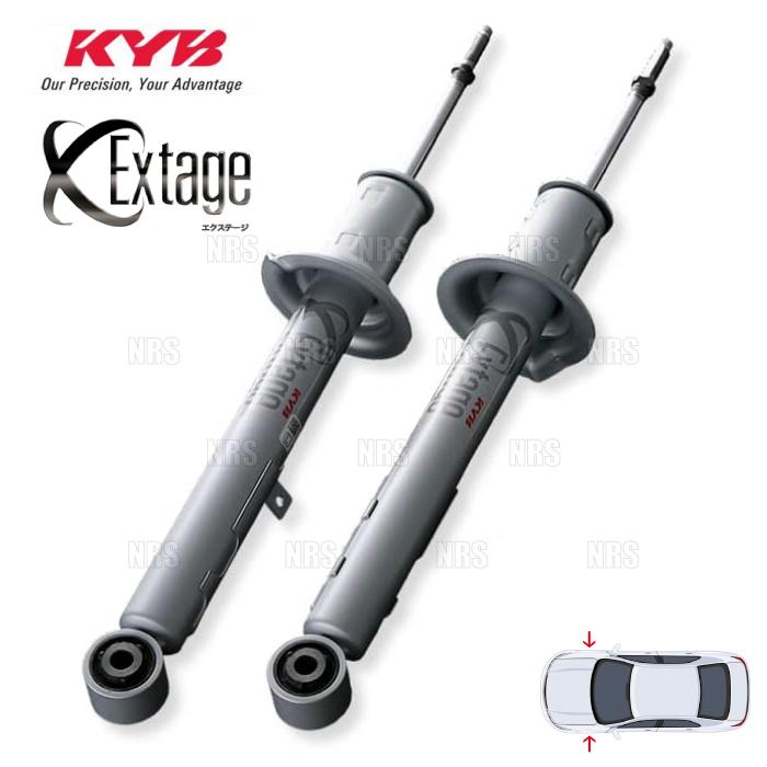 KYB カヤバ EXTAGE エクステージ ショック (フロント) GS250/GS350 GRL11/GRL10 4GR-FSE/2GR-FSE 12/1〜16/8 2WD車 (ESK9317R/ESK9317L