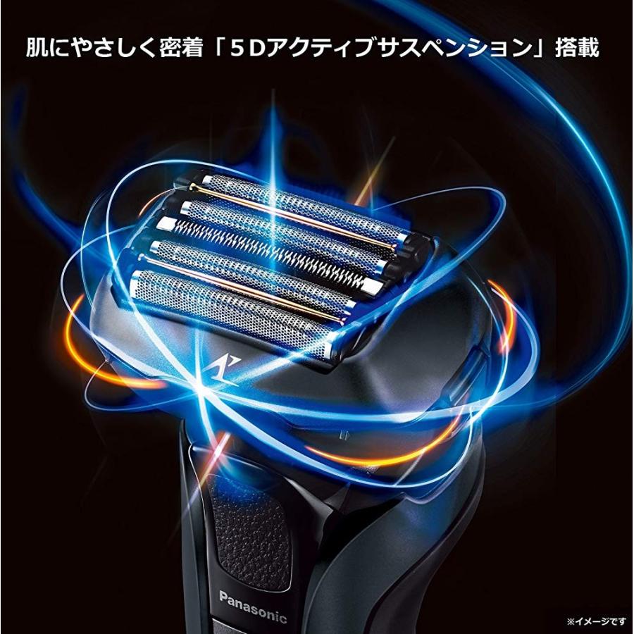 パナソニック ラムダッシュ メンズシェーバー 5枚刃 黒 ES-CLV5D-K 商品情報